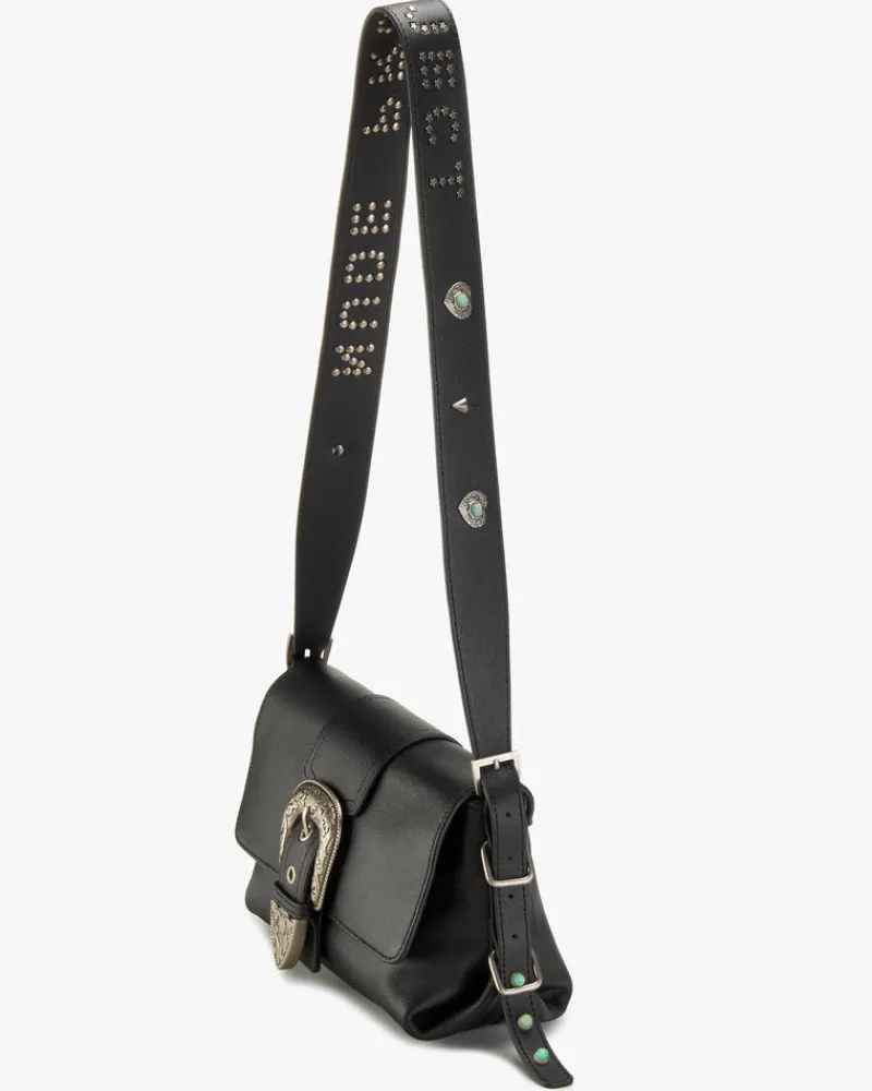 Nude Project Rodeo Leather Bag Black Fashion