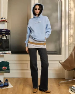 Nude Project Sculpture Hoodie Light Blue New