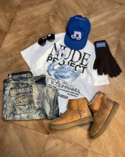 Nude Project Sculpture Tee White Outlet