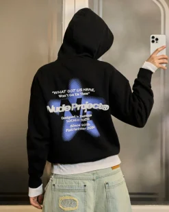 Nude Project Seoul Hoodie Black New