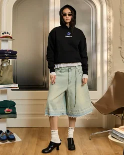 Nude Project Seoul Hoodie Black New