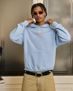 Nude Project Seoul Hoodie Light Blue Clearance