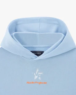 Nude Project Seoul Hoodie Light Blue Clearance