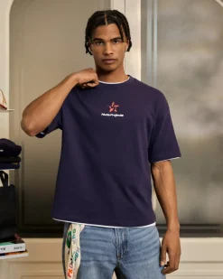 Nude Project Seoul Tee Navy Outlet