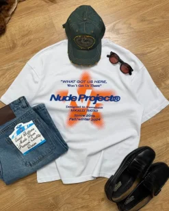 Nude Project Seoul Tee White New