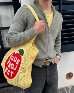 Nude Project Shady Zip-Up Knit Cardigan Green Sale