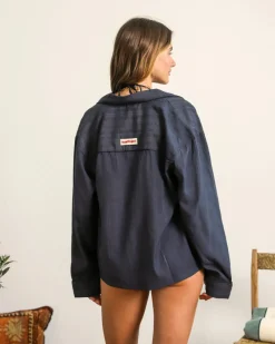 Nude Project Sleepy Shirt Navy Best