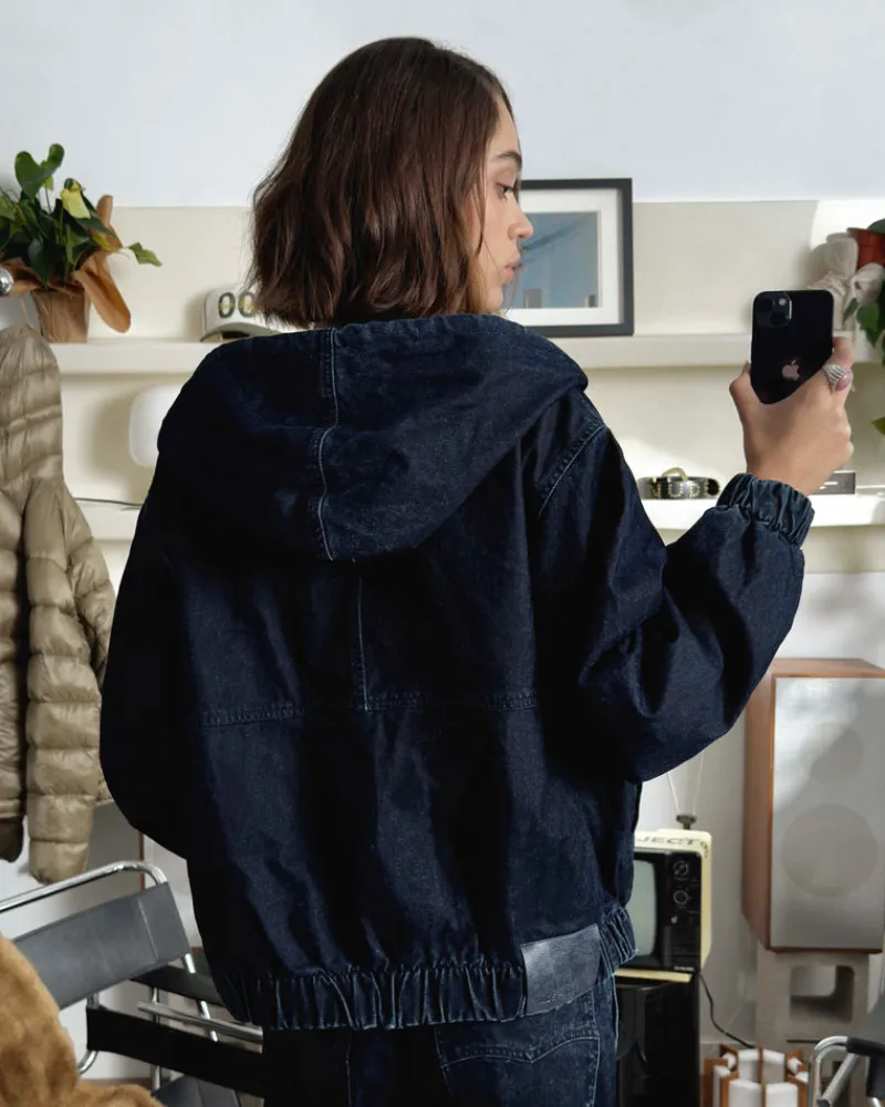 Nude Project Soft Velvet Denim Jacket Hot