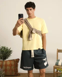 Nude Project Solid Mesh Short Black Hot