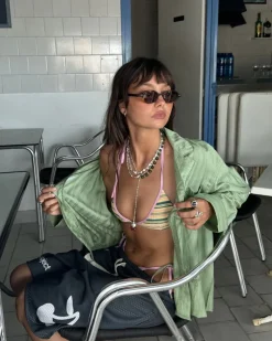 Nude Project Solid Mesh Short Black Hot