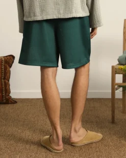 Nude Project Solid Mesh Short Green Hot