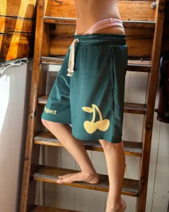 Nude Project Solid Mesh Short Green Hot