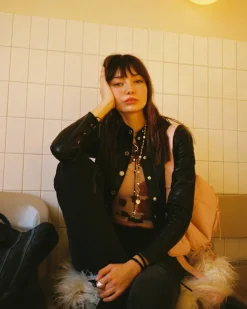 Nude Project Sophisticated Cowgirl Leather Shirt Outlet