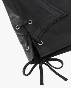 Nude Project Sophisticated Cowgirl Leather Shorts Sale