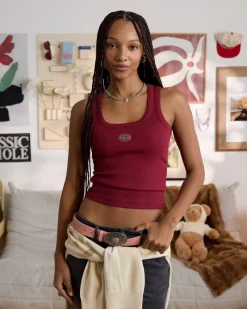 Nude Project Sophisticated Pleasure Tank Top Burgundy Online