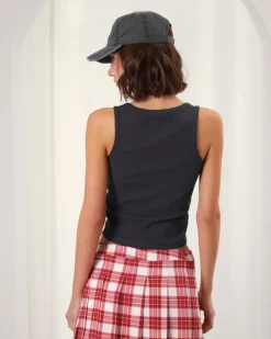 Nude Project Storm Tank Top Ash Clearance