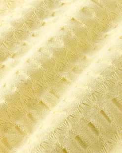 Nude Project Structure Knit Polo Yellow Sale