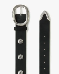 Nude Project Suede Belt Black New