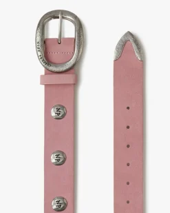 Nude Project Suede Belt Pink Online