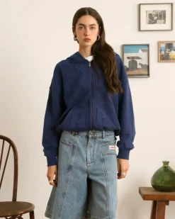 Nude Project Sun Zipper Navy Outlet