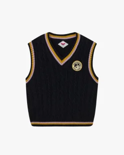 Nude Project Sunday Knit Vest Blue Clearance