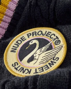 Nude Project Sunday Knit Vest Blue Clearance