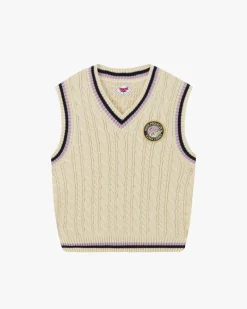 Nude Project Sunday Knit Vest Marshmallow New