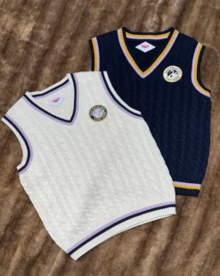 Nude Project Sunday Knit Vest Marshmallow New