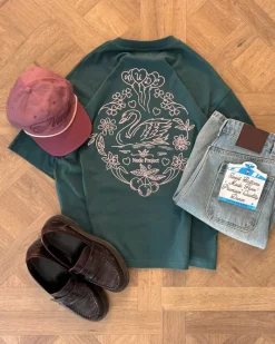 Nude Project Swan Garden Tee Green Online