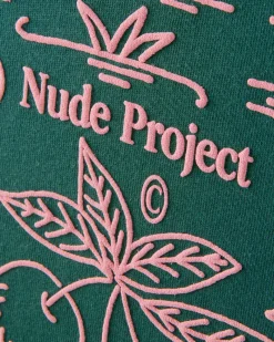 Nude Project Swan Garden Tee Green Online