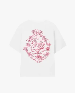 Nude Project Swan Garden Tee White Online