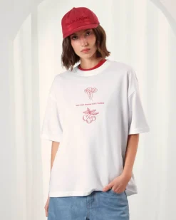 Nude Project Swan Garden Tee White Online
