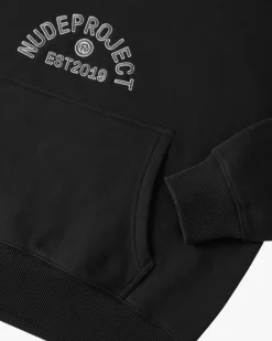 Nude Project Swans Hoodie Black Outlet