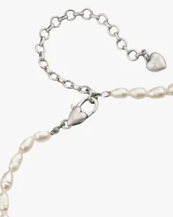 Nude Project Sweet Pearl Necklace Silver Best