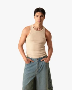 Nude Project Tank Top Ss24 Beige/Ash Hot