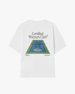 Nude Project Tennis Tee White Clearance