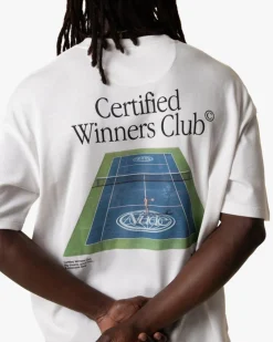 Nude Project Tennis Tee White Clearance