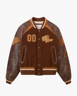 Nude Project "The" Varsity Bomber Jacket New