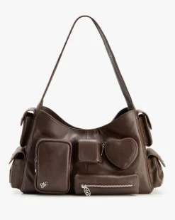 Nude Project Tina Bag Brown New