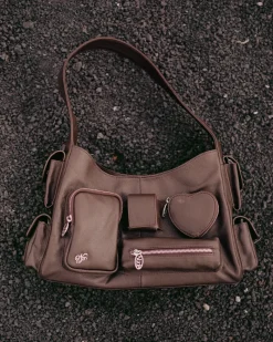 Nude Project Tina Bag Brown New