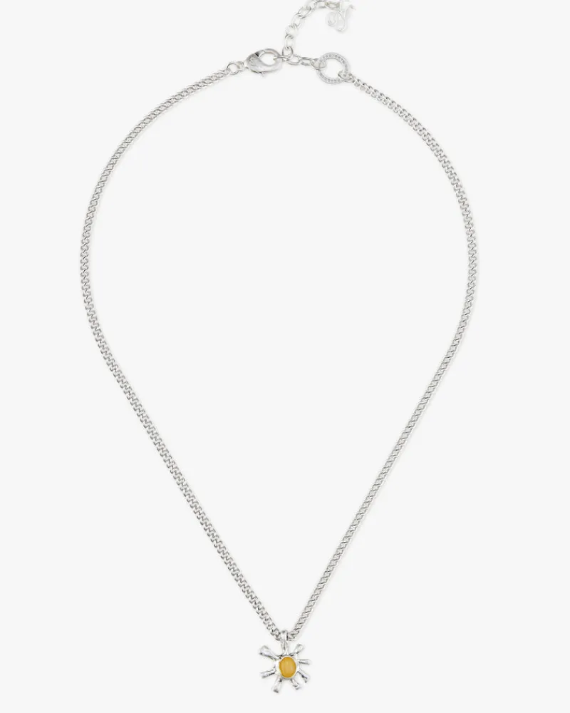 Nude Project Tropical Necklace Silver Discount