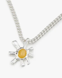 Nude Project Tropical Necklace Silver Discount