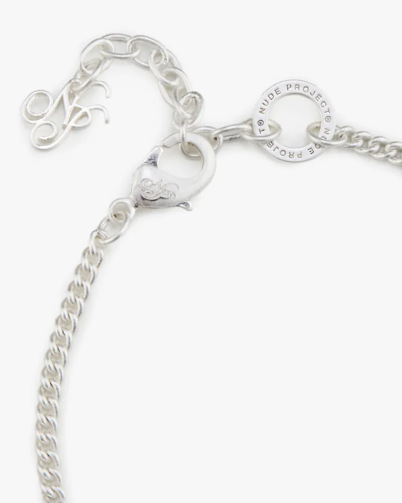 Nude Project Tropical Necklace Silver Discount