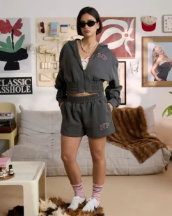 Nude Project Typa Day Shorts Ash Clearance