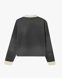 Nude Project Varsity Longsleeve Polo Clearance