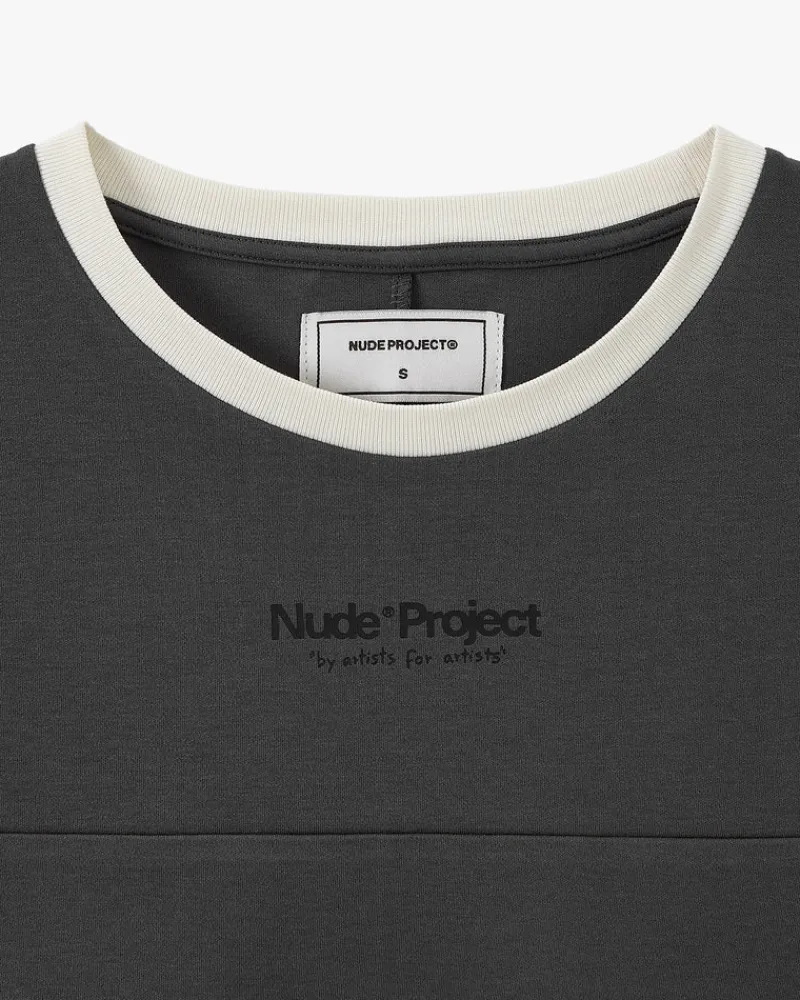 Nude Project Vintage Sports Longsleeve Grey Online
