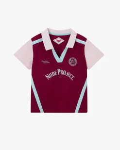 Nude Project Winner Polo Burgundy Fashion