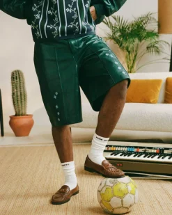 Nude Project World Cup Leather Jorts Fashion