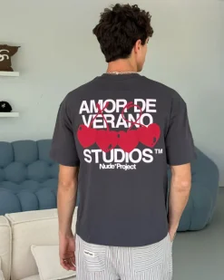 Nude Project Xoxo Tee Ash Best