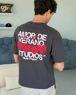 Nude Project Xoxo Tee Ash Best